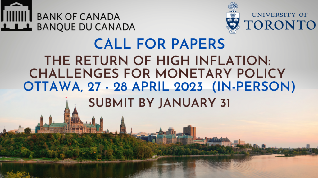 CFP: The Return of High Inflation: Challenges for Monetary Policy