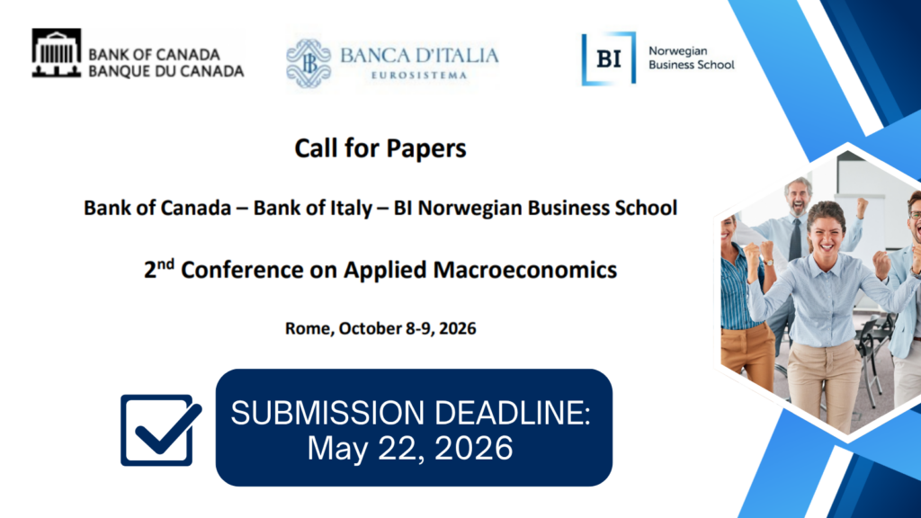 CFP: 2nd Conference on Applied Macroeconomics